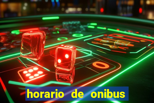 horario de onibus santos dumont x juiz de fora